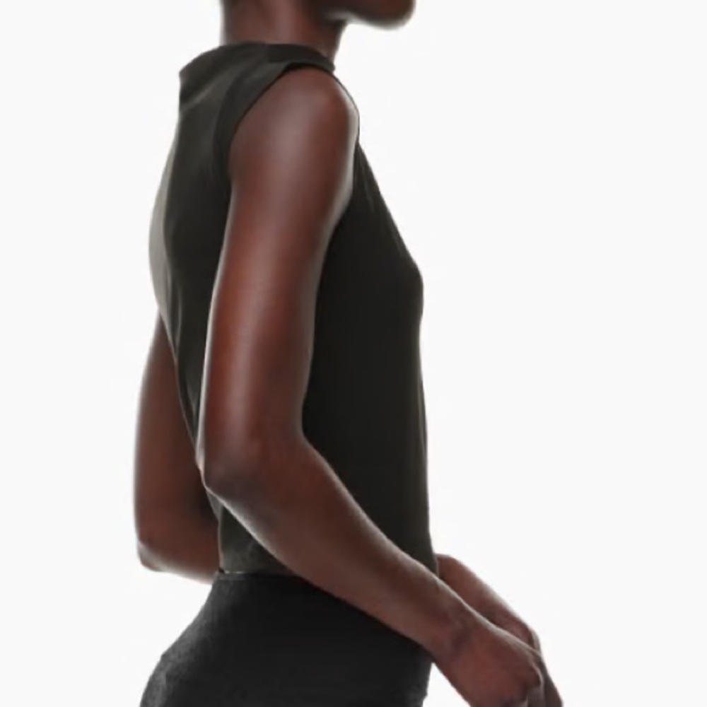 NWT Aritzia Wilfred color Barberry Red Botanist Tank - Picture 6 of 7